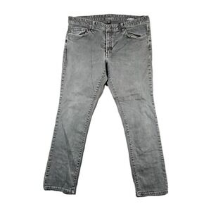 Bonobos Tailored Fit Jeans Mens 38x32 Grey Denim Cotton Stretch 9140928